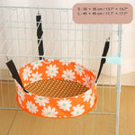 Orange Adjustable breathable Comfort Cage Hanging Pet Cat Hammock Bed - GreenFur
