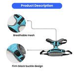 Outdoor Adjustable Cozy Breathable Mesh Pet Dog Harness - GreenFur