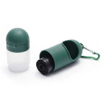 Outdoor Cat Dog Hand Sanitizer Garbage Bag Dispenser Pet Poop Bag Dispenser - GreenFur