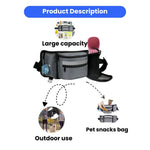Outdoor Multi Functional Dog Training Treats Bag - GreenFur