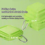 Outdoor Portable Silicone Collapsible Dual Pet Bowl Food and Water Bowls - GreenFur