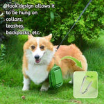 Outdoor Portable Silicone Collapsible Dual Pet Bowl Food and Water Bowls - GreenFur