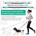 Outdoor Sports Reflective Dog Leash with Bag - GreenFur