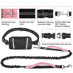 Outdoor Sports Reflective Dog Leash with Bag - GreenFur