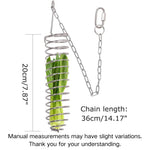 Outdoor Stainless Steel Forager Hanging Bird Feeders - GreenFur