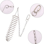 Outdoor Stainless Steel Forager Hanging Bird Feeders - GreenFur