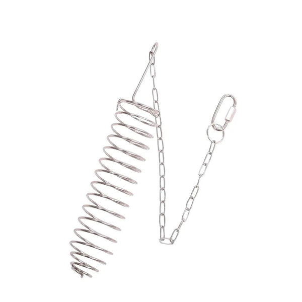 Outdoor Stainless Steel Forager Hanging Bird Feeders - GreenFur