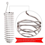 Outdoor Stainless Steel Forager Hanging Bird Feeders - GreenFur