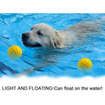 Outdoor Training Floating Bouncy Dog Toy Fetch Ball - GreenFur