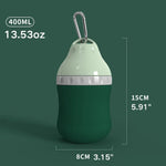 Outdoor Travel Cat Dog Drinking Cup Portable Pet Water Bottle - GreenFur