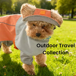 Outdoor Travel Collection Adjustable PU Waterproof Dog Sun Hat - GreenFur