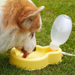 Outdoor Travel Leak Proof Lightweight Portable Dog Water Bottle - GreenFur