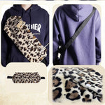 Outdoor Travel Pet Backpack Adjustable Leopard Print Lizard Sling Bag - GreenFur