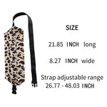 Outdoor Travel Pet Backpack Adjustable Leopard Print Lizard Sling Bag - GreenFur