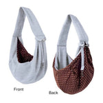 Outdoor Travel Portable Dog Slings Bag Reversible Pet Carrier Bag - GreenFur