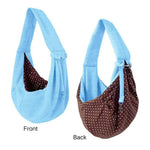 Outdoor Travel Portable Dog Slings Bag Reversible Pet Carrier Bag - GreenFur