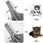 Outdoor Travel Portable Dog Slings Bag Reversible Pet Carrier Bag - GreenFur