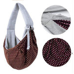 Outdoor Travel Portable Dog Slings Bag Reversible Pet Carrier Bag - GreenFur
