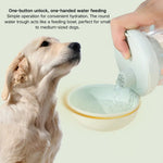 Outdoor Travel Portable Drinking Pet Dog Water Bottle - GreenFur