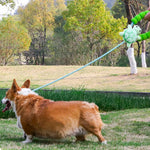 Outdoor Trendy Cartoon Dog P - Leash - GreenFur