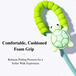 Outdoor Trendy Cartoon Dog P - Leash - GreenFur