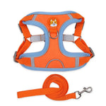 Outdoor Walking Adjustable Vest Dog Harness Leash Set - GreenFur