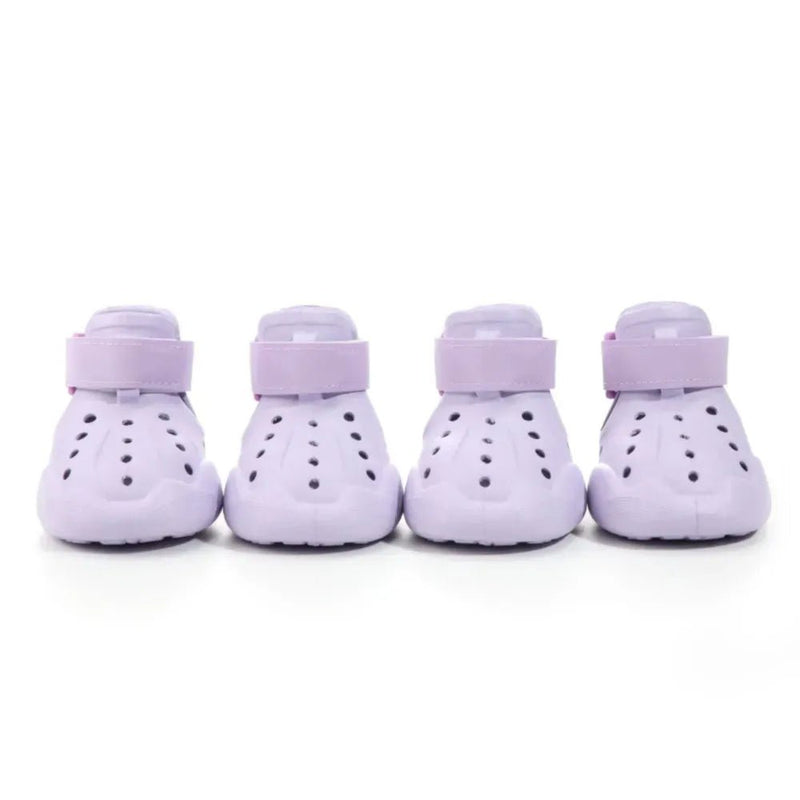 Outdoor Waterproof Clog Breathable Perforated Dog Boots - GreenFur
