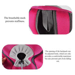 Oxford Fabric Pet Carrier Backpack Ventilation for Travel - GreenFur