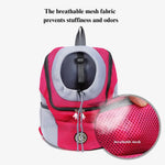 Oxford Fabric Pet Carrier Backpack Ventilation for Travel - GreenFur