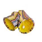 Oxford Fabric Rainbow Color Foldable Cat Crinkle Tunnel - GreenFur