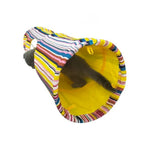 Oxford Fabric Rainbow Color Foldable Cat Crinkle Tunnel - GreenFur