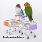 Parrot Bird Toy Set for Interactive Play Training and Chewing - GreenFur