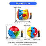 Parrot Chewing Toy with Bell Ball Foot Grip Activity and Perch Stand for Bird - GreenFur