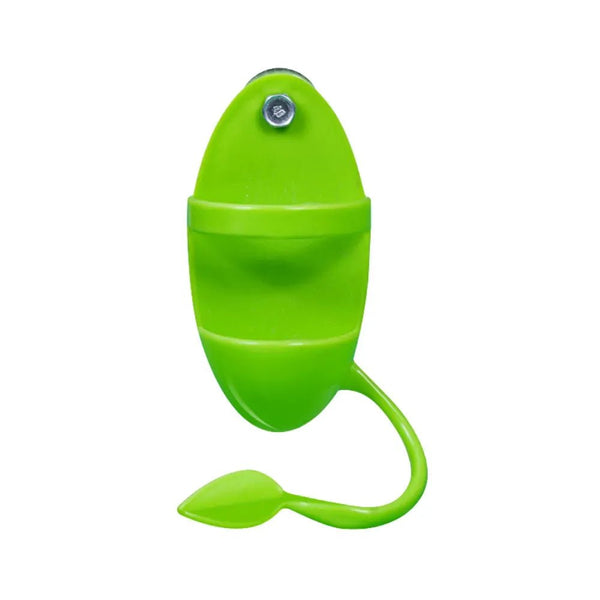 Parrot Feeder Fruit Vegetable Holder with Mirror Cage Hanging Toy - GreenFur