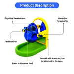 Parrot Foraging Toy Interactive Training Feeder - GreenFur