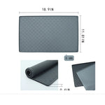 Paw Pattern Silicone Pet Food Mat Waterproof Anti - Slip Dog Placemat Bowl Mats - GreenFur