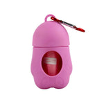 Paw Shape Dog Poop Bag Dispenser with 1 Roll Waste Bags - GreenFur