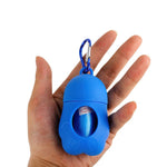 Paw Shape Dog Poop Bag Dispenser with 1 Roll Waste Bags - GreenFur