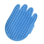 Paw Shape Silicone Pet Palm Massage and Bath Brush - GreenFur