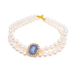Pearl Double - Layer Pet Collar Necklace for Cats and Dogs - GreenFur