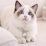 Pet Accessories Adjustable Cute Kitty Cat Pet Bell Collar - GreenFur