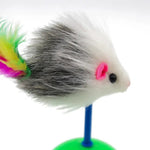 Pet Ball Toy Plush Mouse Tumbler Cat Toy - GreenFur
