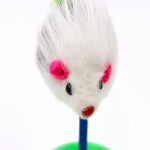 Pet Ball Toy Plush Mouse Tumbler Cat Toy - GreenFur