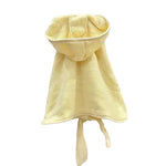 Pet Bathrobe Dog Hooded Wearable Quick Dry Bath Towel - GreenFur