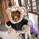 Pet Bear themed Shoulder Bag for Small Dogs - GreenFur