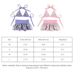 Pet Bikini Swimsuit Fish Scale Pattern Dog Bathing Suit - GreenFur