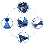 Pet Birthday Party Set with Dog Bandana Hat and Bowtie - GreenFur