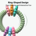 Pet Chew Toy Flower Carrot Ring for Dogs and Cats - GreenFur