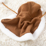 Pet Christmas Outfit Cat Puppy Elk Cape Hooded Cloak Costume - GreenFur
