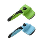 Pet Comb Brush for Dogs and Cats Shedding Hair Removal and Fur Detangling - GreenFur